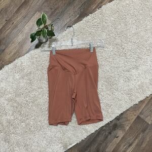 Offline by Aerie Medium Orange Real Me High-Rise Crossover Waist Biker Shorts